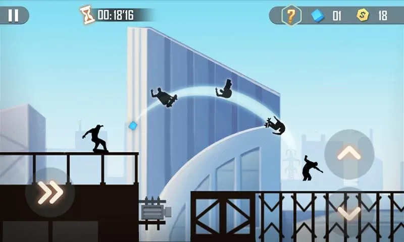 Shadow Skate [МОД: Меню, Бесконечные монеты и Открытые уровни] Screenshot 1
