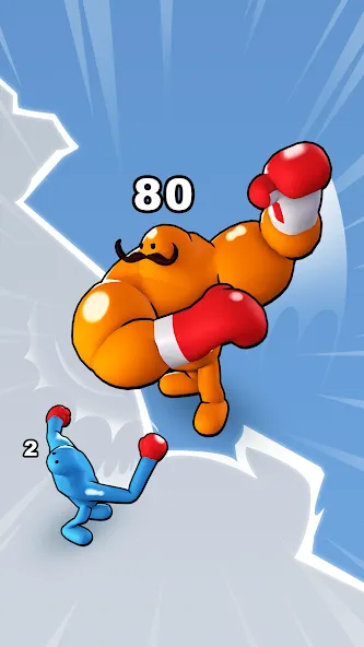 Punchy Race: Run & Fight Game (Панчи Рейс) [МОД: Меню, Бесконечные монеты и Открытые уровни] Screenshot 1