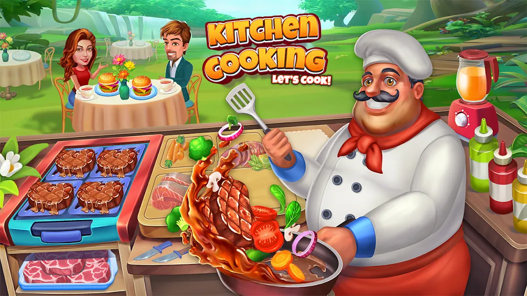 Food Cooking: Chef Restaurant [МОД: Меню, Бесконечные монеты и Открытые уровни] Screenshot 1