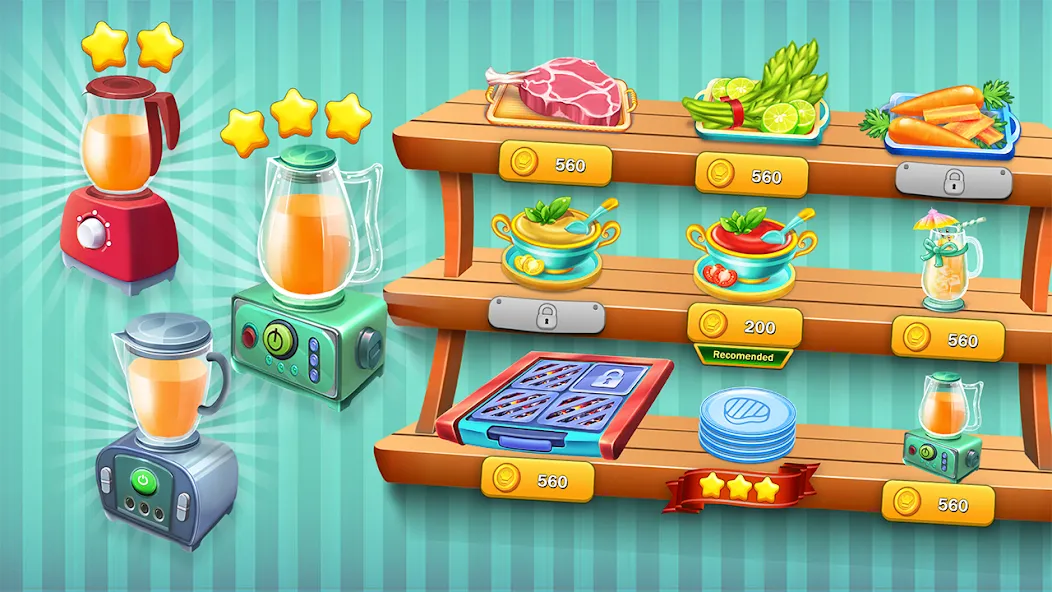 Food Cooking: Chef Restaurant [МОД: Меню, Бесконечные монеты и Открытые уровни] Screenshot 5