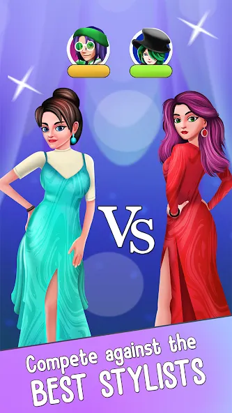 Fashion Stylist Makeup Dressup [МОД: Много денег, Монет и Все открыто] Screenshot 1