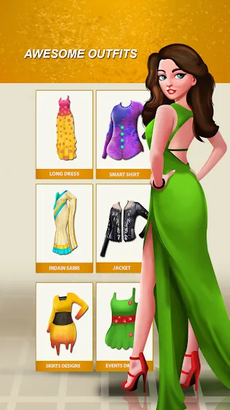 Girls Dress Up: Makeup Games [МОД: Много монет, Открытые уровни и Мега MOD] Screenshot 3