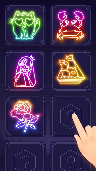 Dot it: Connect the Dots (Дот ит) [МОД: Все открыто, Дополнительные деньги и Меню MOD] Screenshot 1