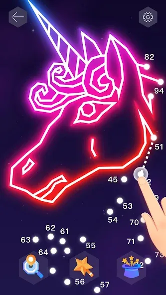 Dot it: Connect the Dots (Дот ит) [МОД: Все открыто, Дополнительные деньги и Меню MOD] Screenshot 3