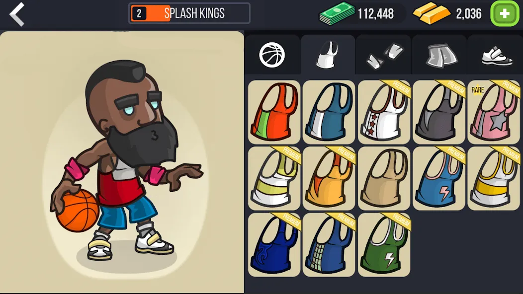 Basketball Battle [МОД: Все открыто, Дополнительные деньги и Меню MOD] Screenshot 2
