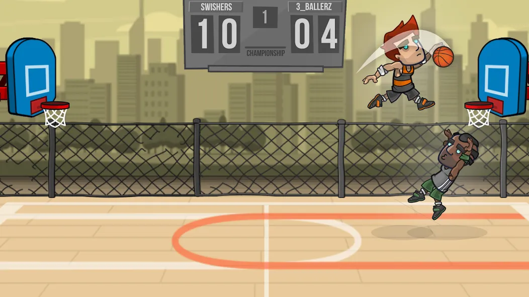 Basketball Battle [МОД: Все открыто, Дополнительные деньги и Меню MOD] Screenshot 5