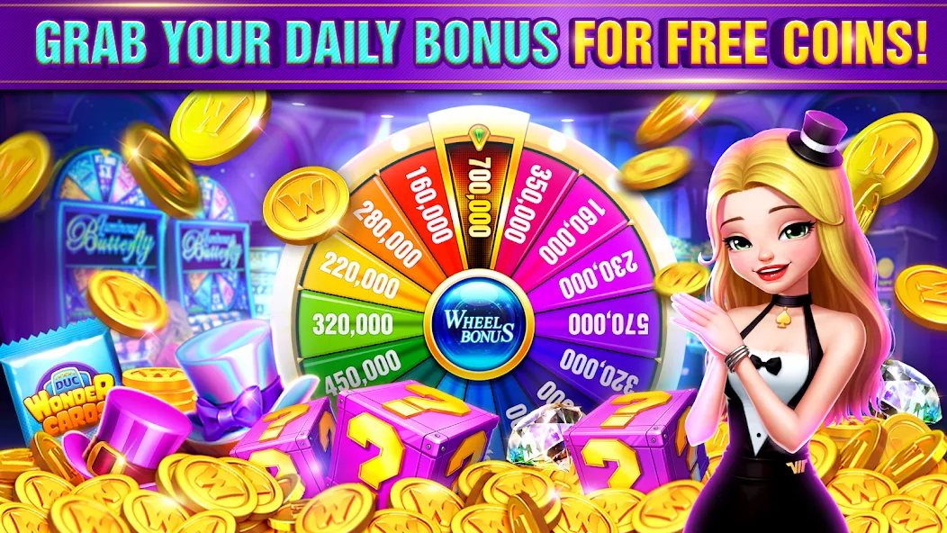 DoubleU Casino™ - Vegas Slots (ДаблЮ Казино) [МОД: Меню, Бесконечные монеты и Открытые уровни] Screenshot 2