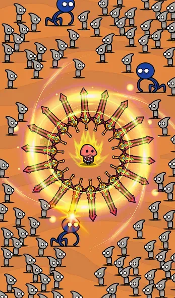 Little Hero: Survival.io (Литл Хиро) [МОД: Меню, Бесконечные монеты и Открытые уровни] Screenshot 1