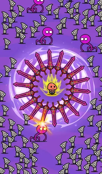 Little Hero: Survival.io (Литл Хиро) [МОД: Меню, Бесконечные монеты и Открытые уровни] Screenshot 2