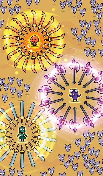 Little Hero: Survival.io (Литл Хиро) [МОД: Меню, Бесконечные монеты и Открытые уровни] Screenshot 4