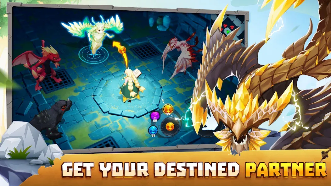 Summon Dragons (Саммон Драгонс) [МОД: Много монет, Открытые уровни и Мега MOD] Screenshot 5
