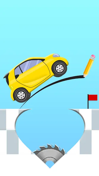 Draw 2 Bridge: Draw Save Car (Дроу 2 Бридж) [МОД: Все открыто, Дополнительные деньги и Меню MOD] Screenshot 1