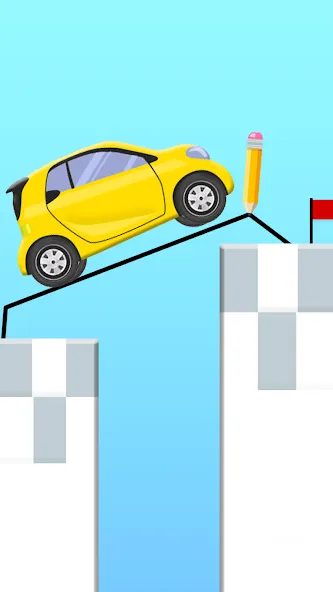 Draw 2 Bridge: Draw Save Car (Дроу 2 Бридж) [МОД: Все открыто, Дополнительные деньги и Меню MOD] Screenshot 2