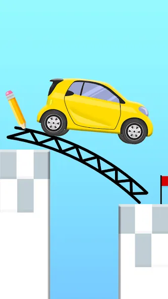 Draw 2 Bridge: Draw Save Car (Дроу 2 Бридж) [МОД: Все открыто, Дополнительные деньги и Меню MOD] Screenshot 5