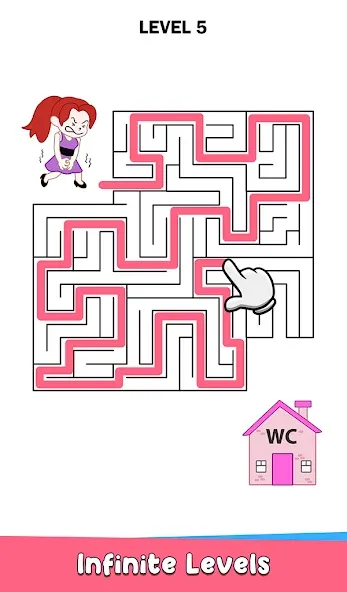 Toilet Rush Race: Draw Puzzle (Туалетная гонкаприпас) [МОД: Много денег, Монет и Все открыто] Screenshot 5