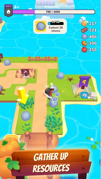 Dreamdale - Fairy Adventure [МОД: Много монет, Открытые уровни и Мега MOD] Screenshot 3