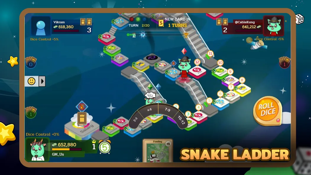 Dice Kingdom (Beta Test) [МОД: Меню, Бесконечные монеты и Открытые уровни] Screenshot 4