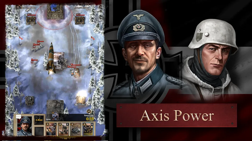 Road to Valor: World War II (Роуд ту Валор) [МОД: Меню, Бесконечные монеты и Открытые уровни] Screenshot 2
