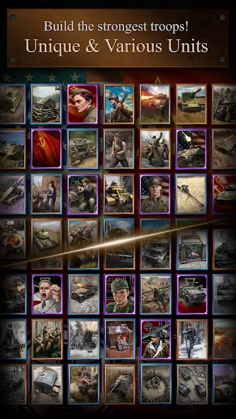 Road to Valor: World War II (Роуд ту Валор) [МОД: Меню, Бесконечные монеты и Открытые уровни] Screenshot 5