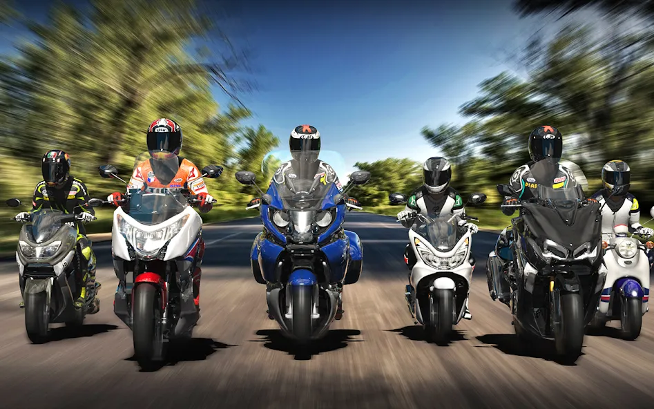 Real Moto Traffic (Реал Мото Трафик) [МОД: Много денег, Монет и Все открыто] Screenshot 5