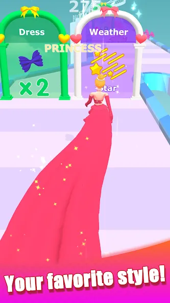 Dancing Dress - Fashion Girl (Дансинг Дресс) [МОД: Все открыто, Дополнительные деньги и Меню MOD] Screenshot 3