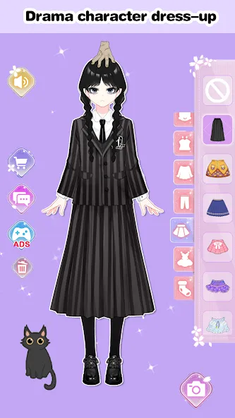 Vlinder Princess Dress up game [МОД: Все открыто, Дополнительные деньги и Меню MOD] Screenshot 1