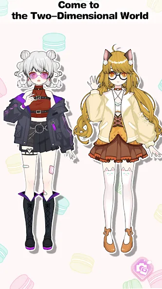 Vlinder Princess Dress up game [МОД: Все открыто, Дополнительные деньги и Меню MOD] Screenshot 2