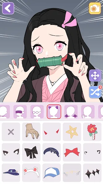 Vlinder Avatar Maker: dress up [МОД: Бесконечные деньги, Монеты и Мега MOD] Screenshot 3