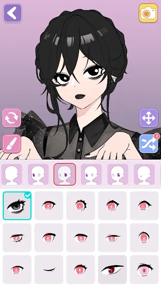 Vlinder Avatar Maker: dress up [МОД: Бесконечные деньги, Монеты и Мега MOD] Screenshot 5