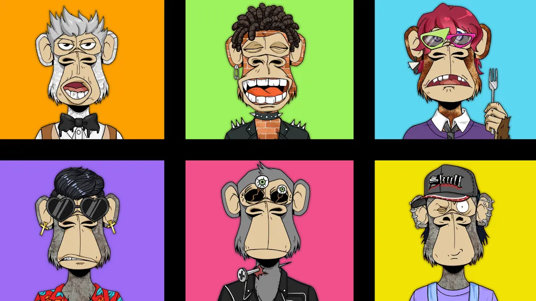 Bored Ape Creator - NFT Art (Боред Эйп Криэйтор) [МОД: Бесконечные деньги, Монеты и Мега MOD] Screenshot 4