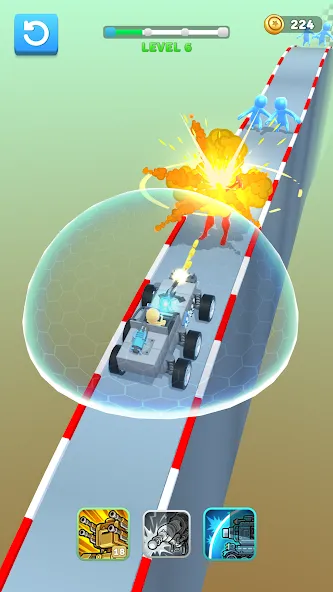 Drive & Survive [МОД: Бесконечные деньги, Монеты и Мега MOD] Screenshot 2