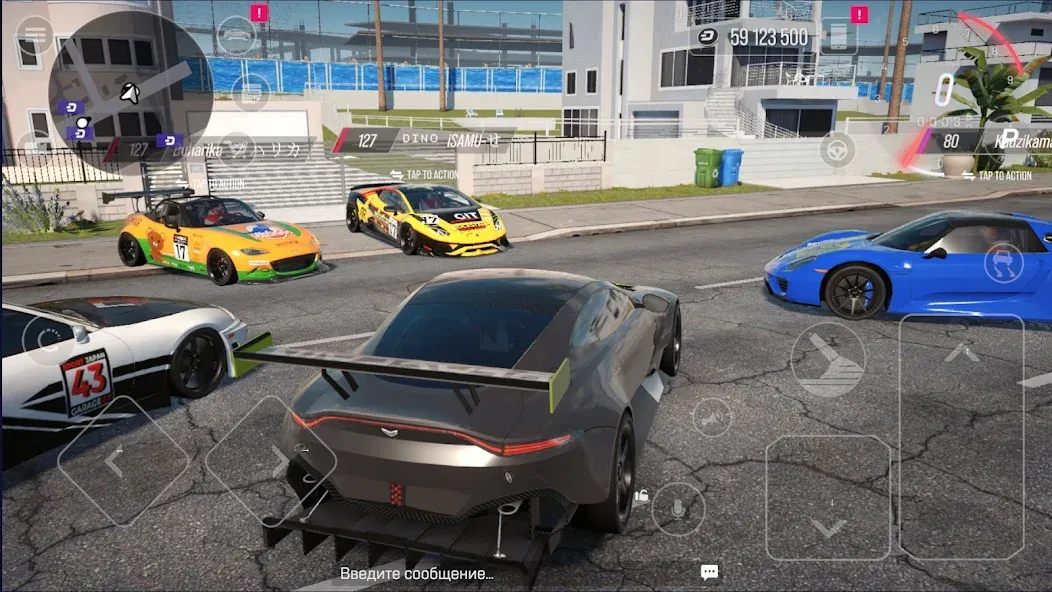 Drive Zone Online: Car Game (Драйв Зон Онлайн) [МОД: Много денег, Монет и Все открыто] Screenshot 1