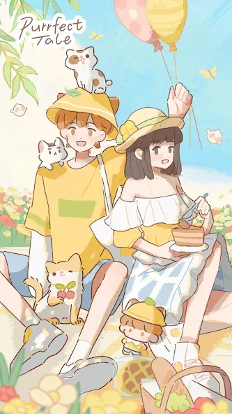 Purrfect Tale (Прфект Тэйл) [МОД: Все открыто, Дополнительные деньги и Меню MOD] Screenshot 1
