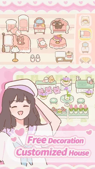 Purrfect Tale (Прфект Тэйл) [МОД: Все открыто, Дополнительные деньги и Меню MOD] Screenshot 5