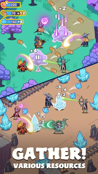 Dawn Heroes (Дон) [МОД: Бесконечные деньги, Монеты и Мега MOD] Screenshot 1