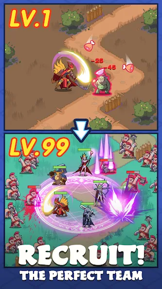 Dawn Heroes (Дон) [МОД: Бесконечные деньги, Монеты и Мега MOD] Screenshot 3