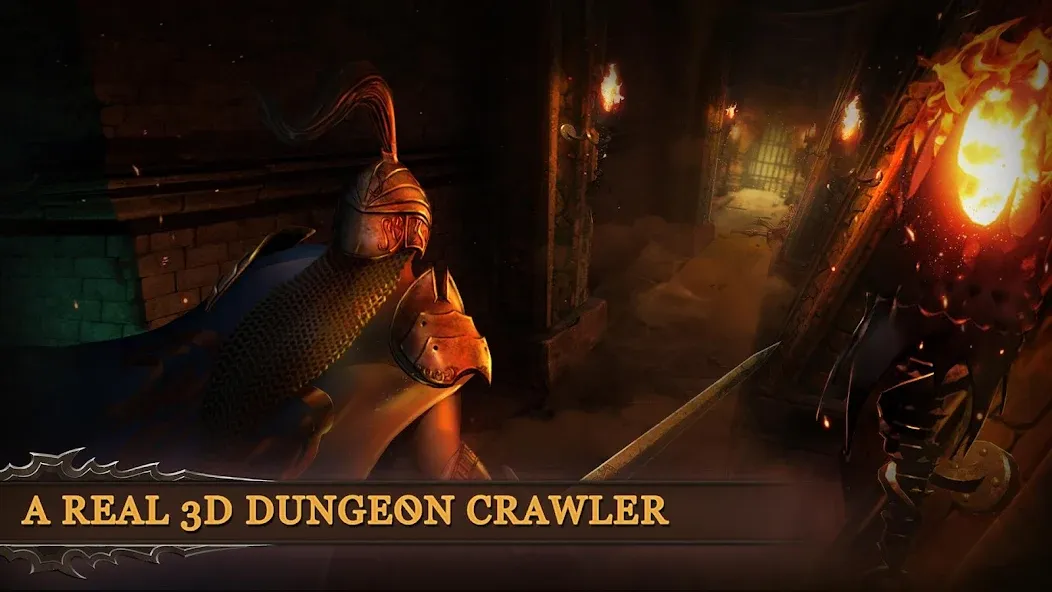 Dungeon & Heroes: 3D RPG [МОД: Много денег, Монет и Все открыто] Screenshot 1