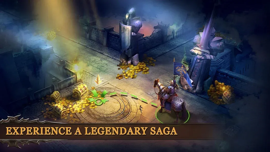 Dungeon & Heroes: 3D RPG [МОД: Много денег, Монет и Все открыто] Screenshot 2