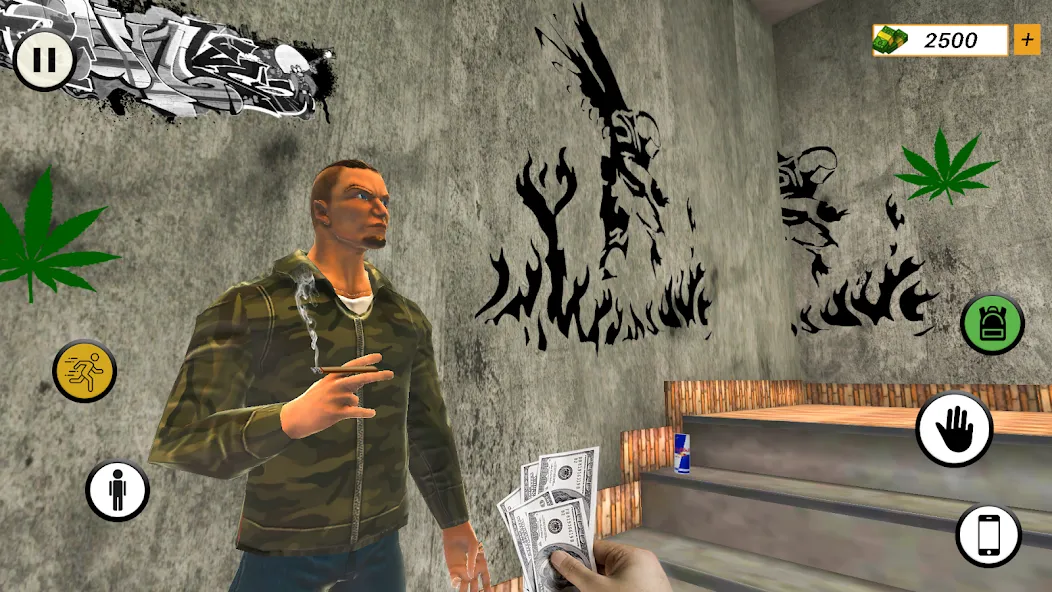 Drug Mafia 3d Weed Mafia Games [МОД: Бесконечные деньги, Монеты и Мега MOD] Screenshot 2