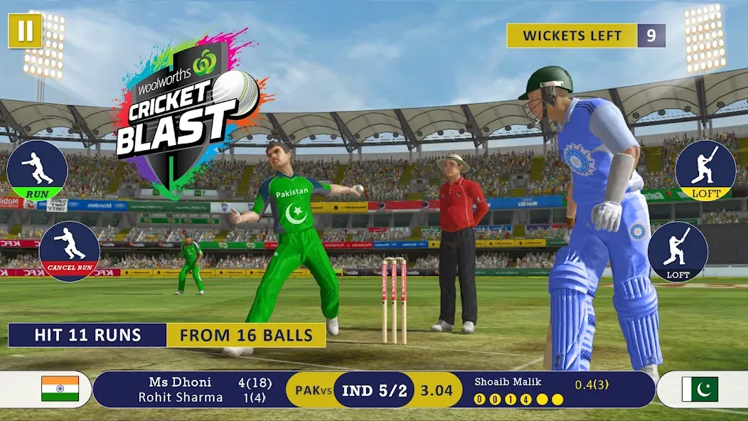 World Cricket Games Offline [МОД: Бесконечные деньги, Монеты и Мега MOD] Screenshot 2