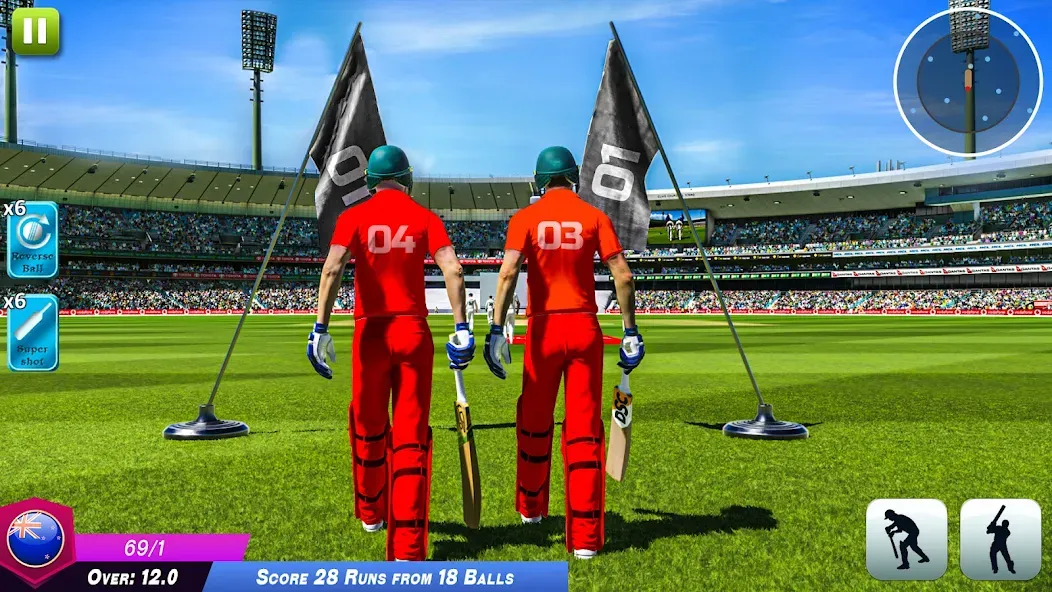 World Cricket Games Offline [МОД: Бесконечные деньги, Монеты и Мега MOD] Screenshot 5