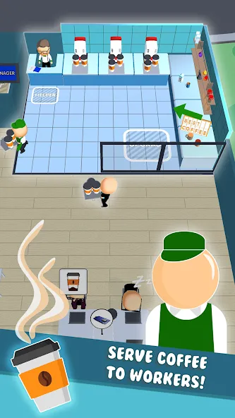 Office Fever (Офисная лихорадка) [МОД: Меню, Бесконечные монеты и Открытые уровни] Screenshot 5