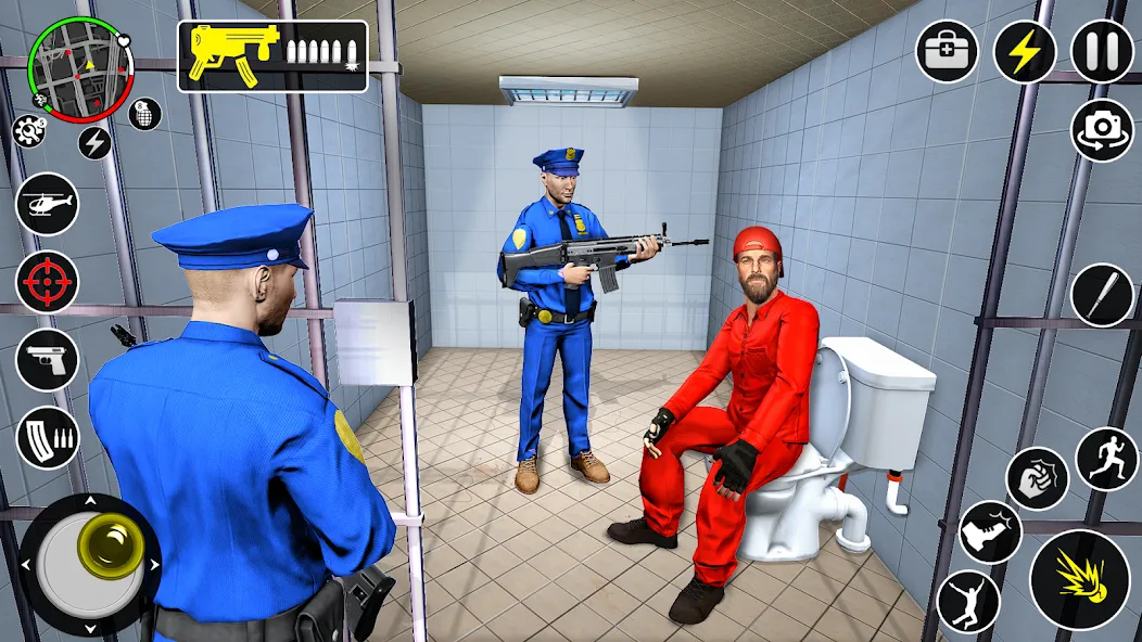 Grand Jailbreak Prison Escape (Гранд Побег из тюрьмы) [МОД: Меню, Бесконечные монеты и Открытые уровни] Screenshot 4