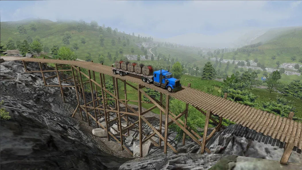 Universal Truck Simulator (Юниверсал Трак Симулятор) [МОД: Много денег, Монет и Все открыто] Screenshot 1