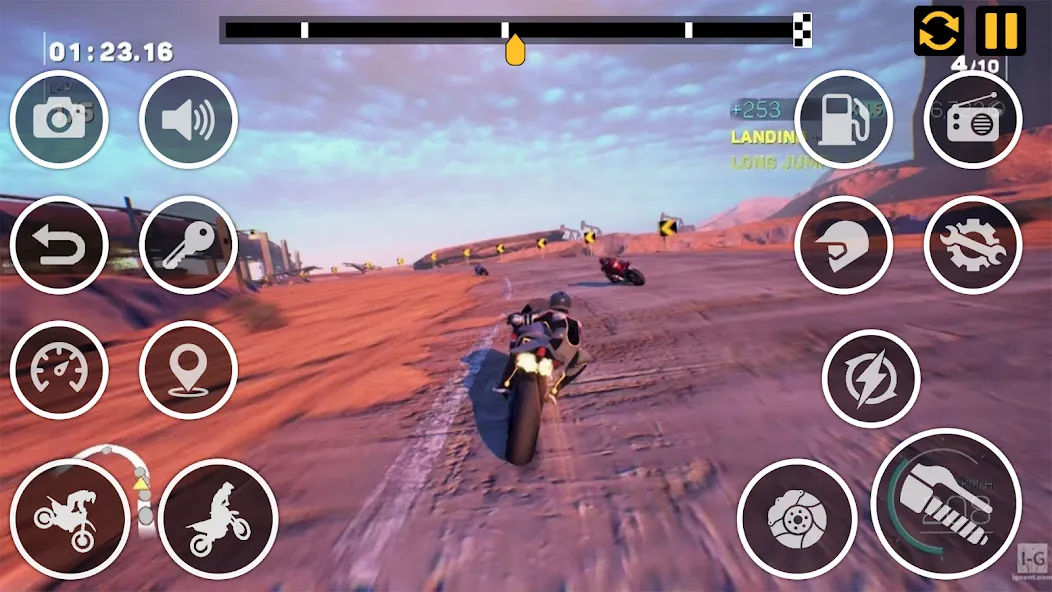 Bike Race Master: Bike Racing (Байк Рейс Мастер) [МОД: Все открыто, Дополнительные деньги и Меню MOD] Screenshot 3