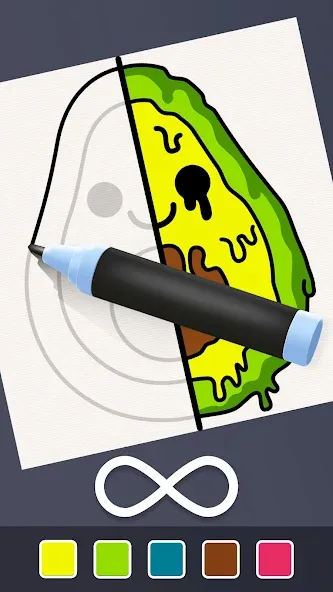 Drawing Carnival [МОД: Все открыто, Дополнительные деньги и Меню MOD] Screenshot 1