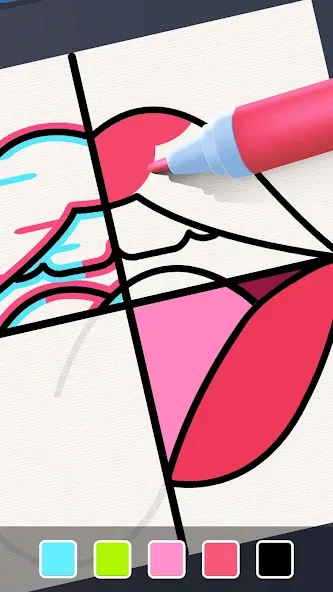 Drawing Carnival [МОД: Все открыто, Дополнительные деньги и Меню MOD] Screenshot 2