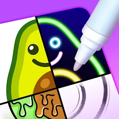 Скачать Drawing Carnival [МОД: Все открыто, Дополнительные деньги и Меню MOD] | Взлом Drawing Carnival на Андроид