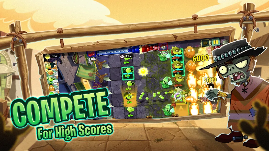 Plants vs. Zombies™ 2 [МОД: Много денег, Монет и Все открыто] Screenshot 5