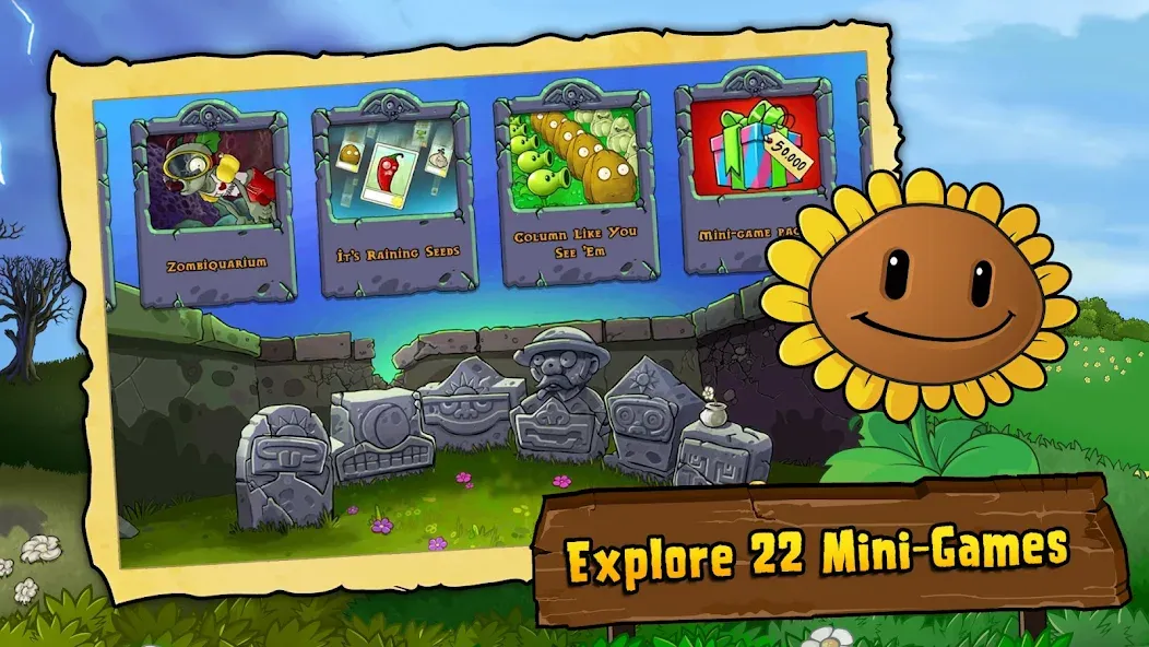 Plants vs. Zombies™ [МОД: Деньги, Монеты и Меню MOD] Screenshot 4
